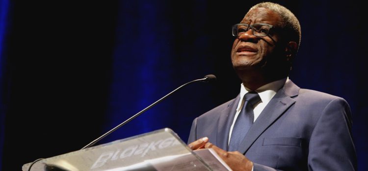 Video: La consegna del Premio Nobel al dott. Denis Mukwege e, simbolicamente, a tutta l’Africa